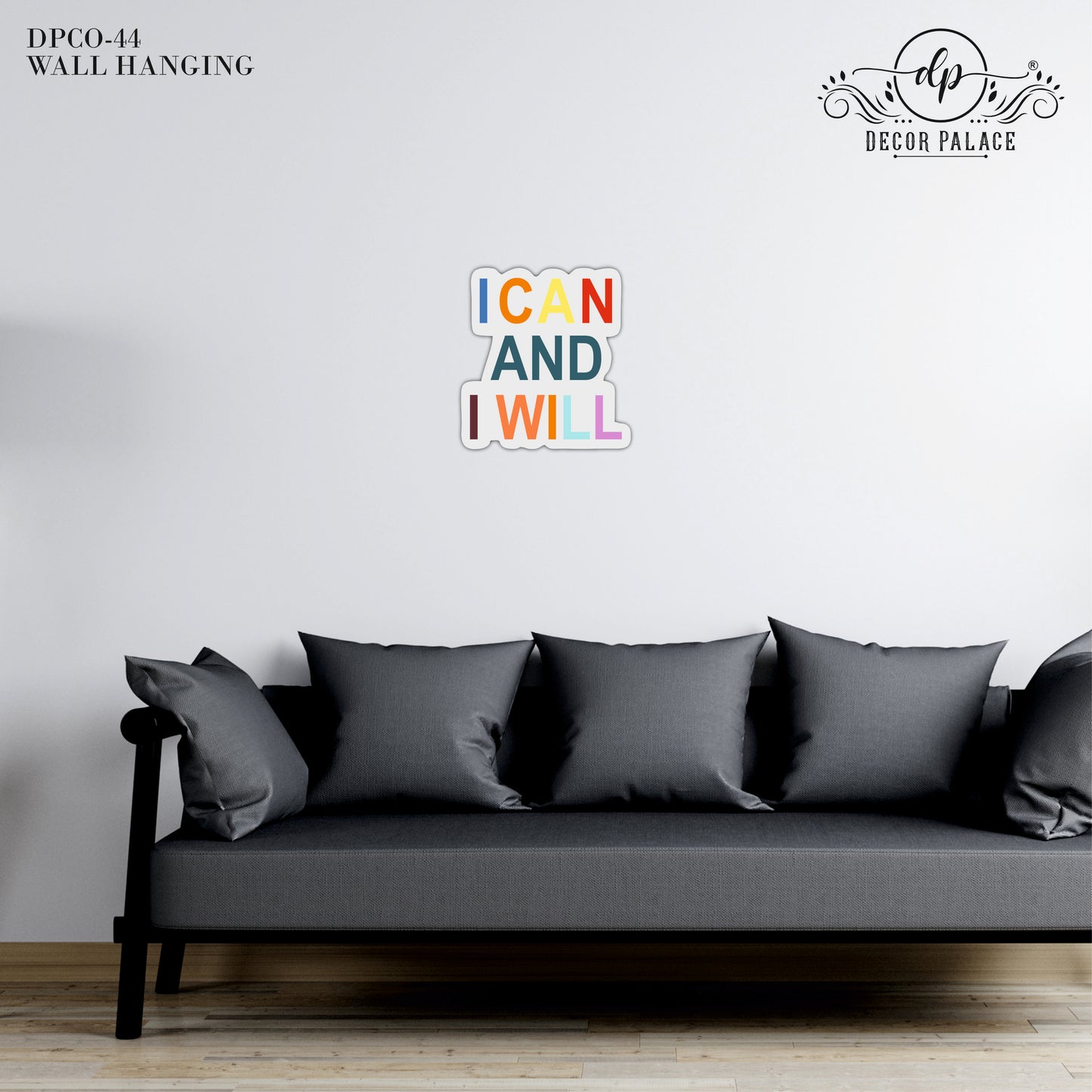 I Can And I Will Motivational Wall Art