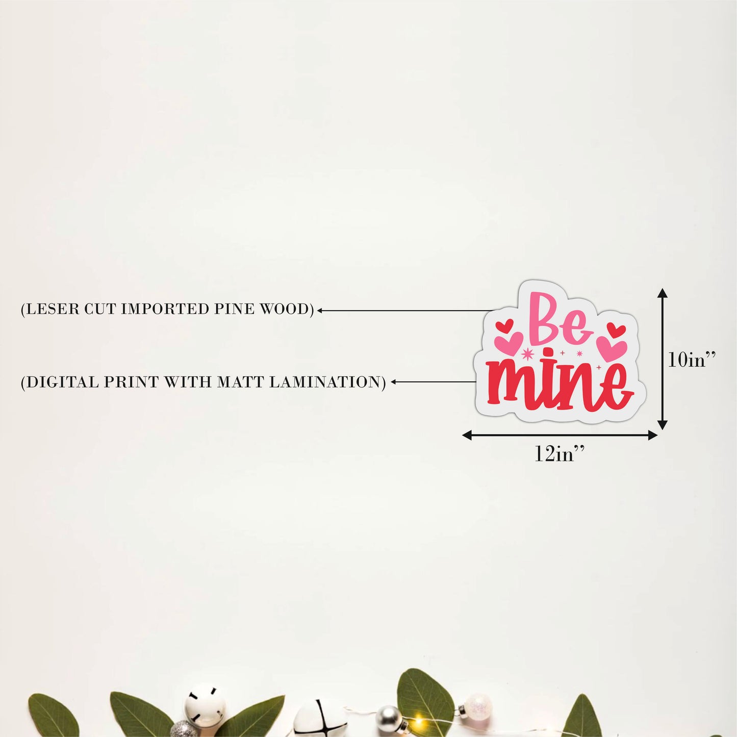 Be Mine Romantic Love Wall Art