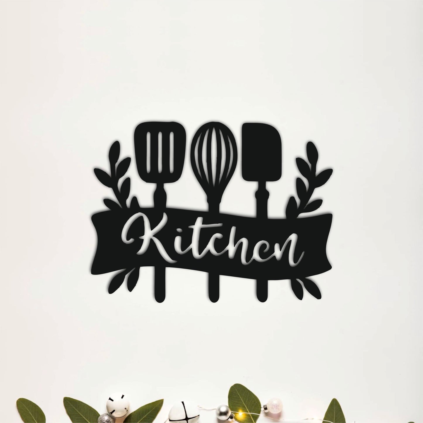 Kitchen Cutlery Wooden Wall Art