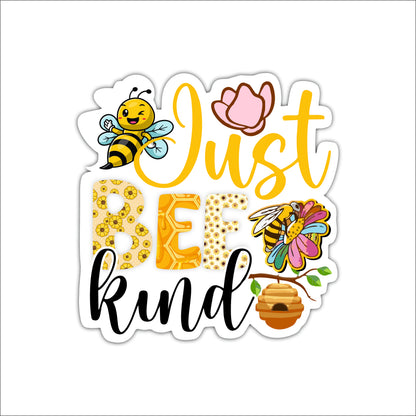Just Bee Kind Inspirational Wooden Wall Art