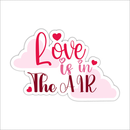 Love Is in the Air Romantic Wooden Wall Art