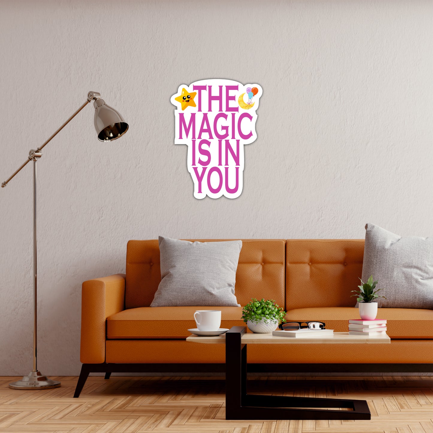 The Magic Is in You Inspirational Wooden Wall Art