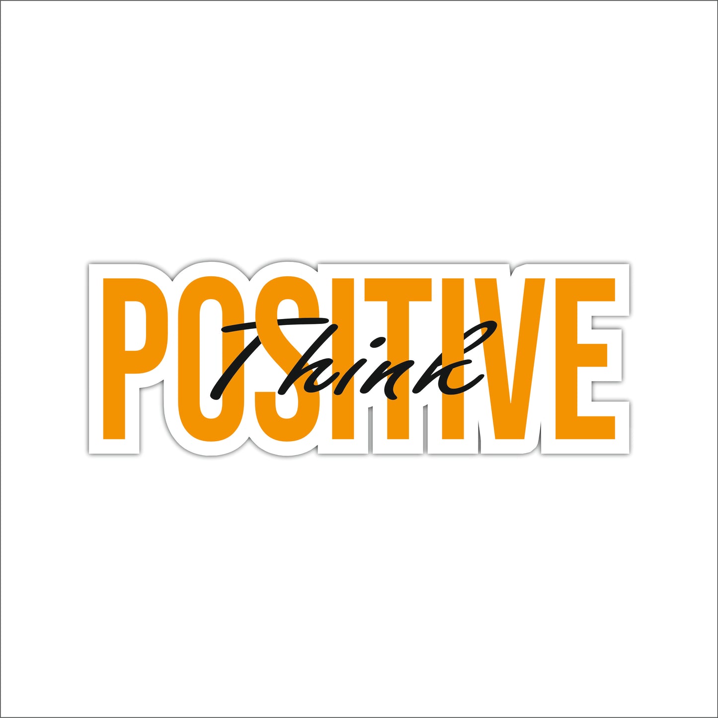 Positive Mindset Inspirational Wooden Wall Art