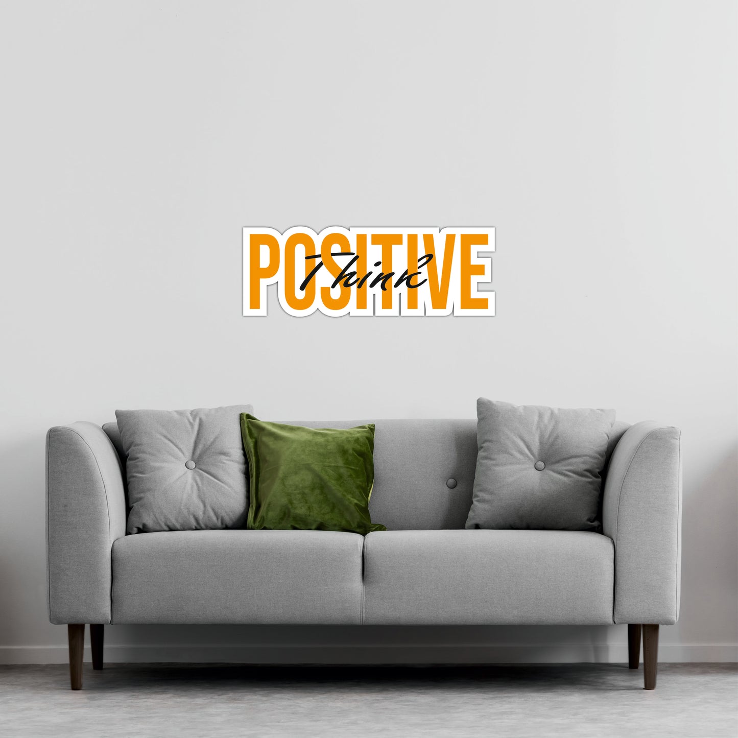 Positive Mindset Inspirational Wooden Wall Art