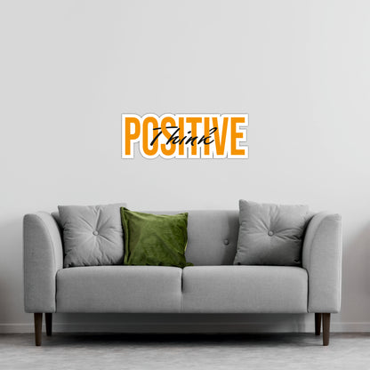 Positive Mindset Inspirational Wooden Wall Art