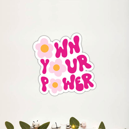 Know Your Power Inspirational Feminist Wooden Wall Art