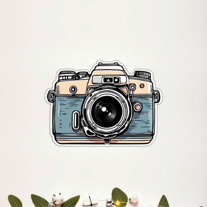 Vintage Camera Wooden Wall Art