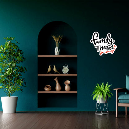 Family Time Wooden Wall Art
