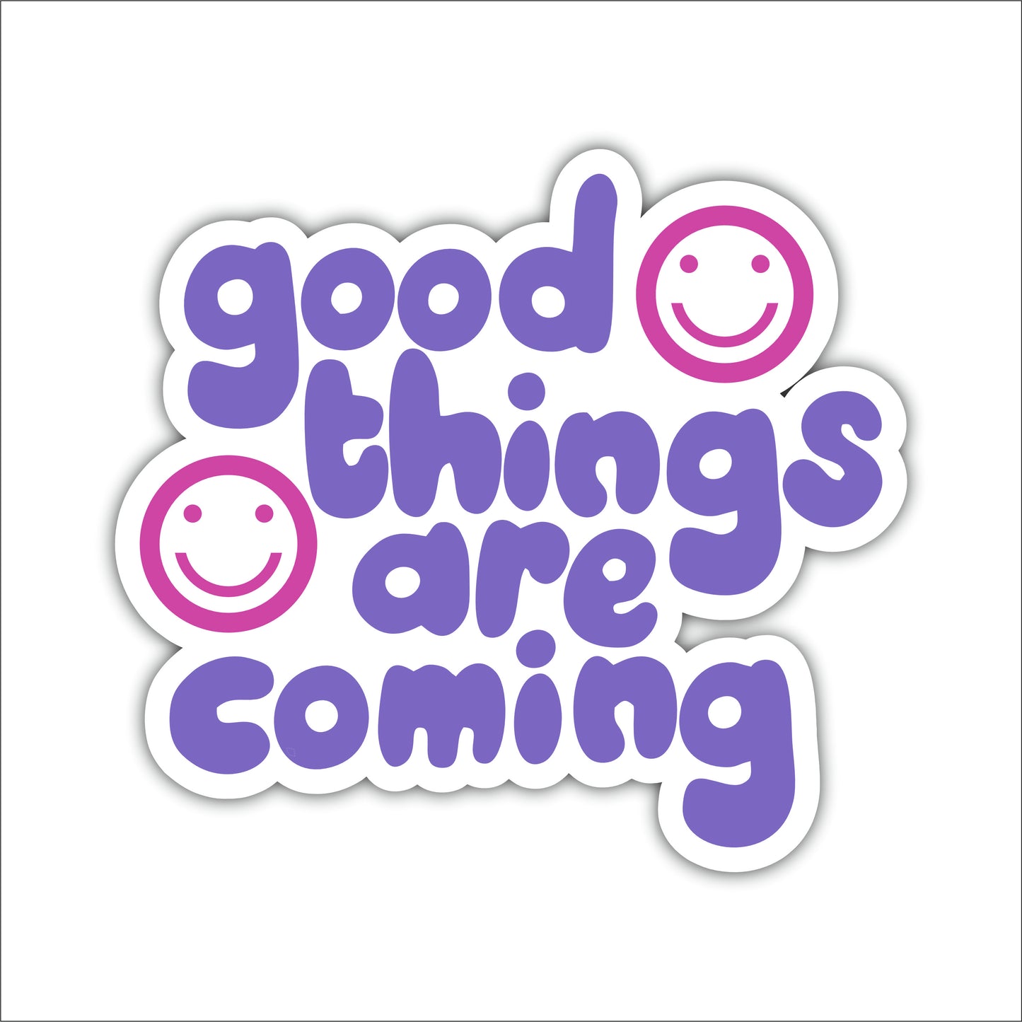 Good Things Are Coming Inspirational Wooden Wall Art