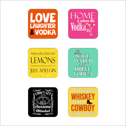 Premium Drink Coasters Set