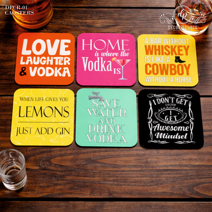 Premium Drink Coasters Set