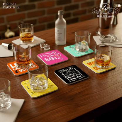 Premium Drink Coasters Set