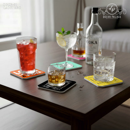 Premium Drink Coasters Set