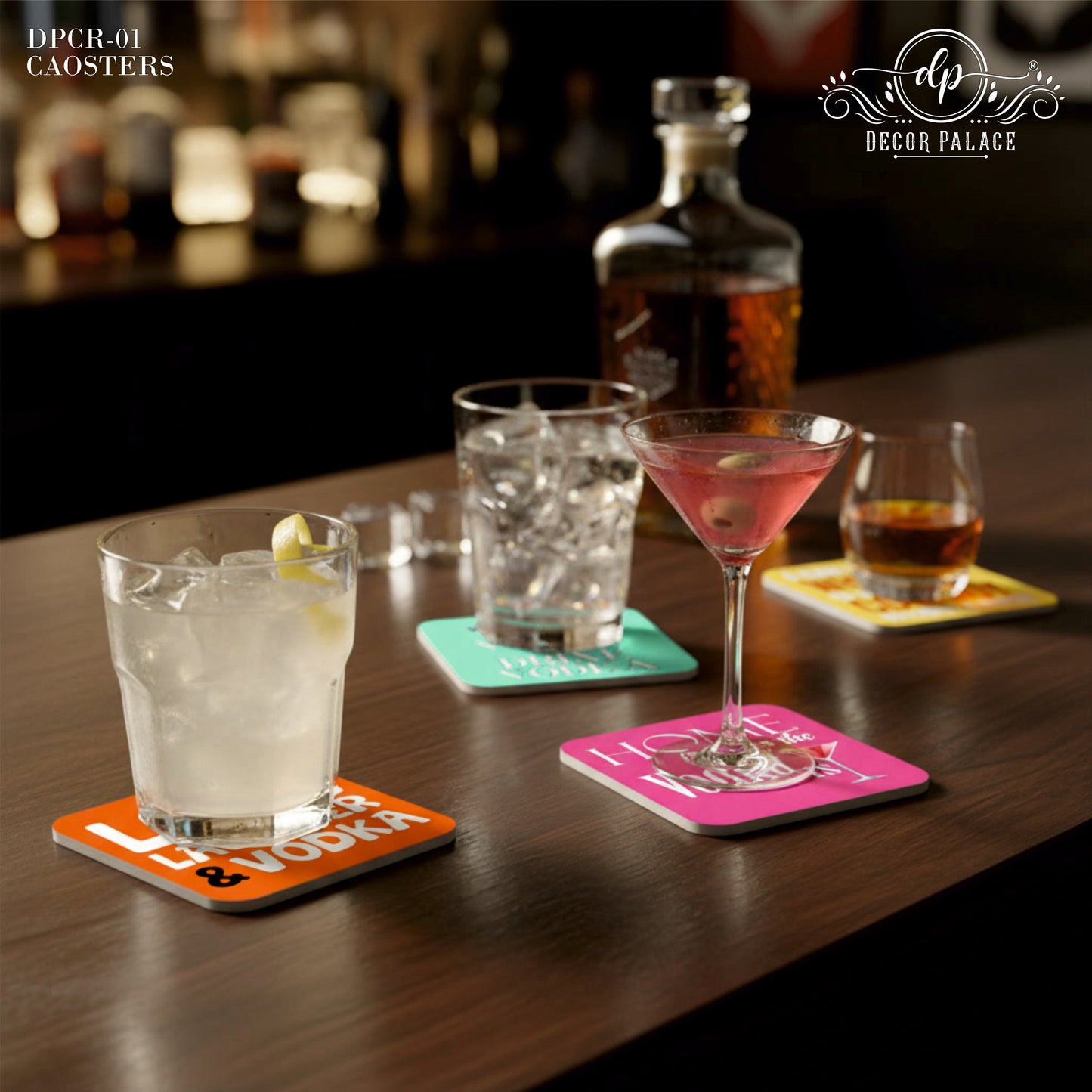 Premium Drink Coasters Set