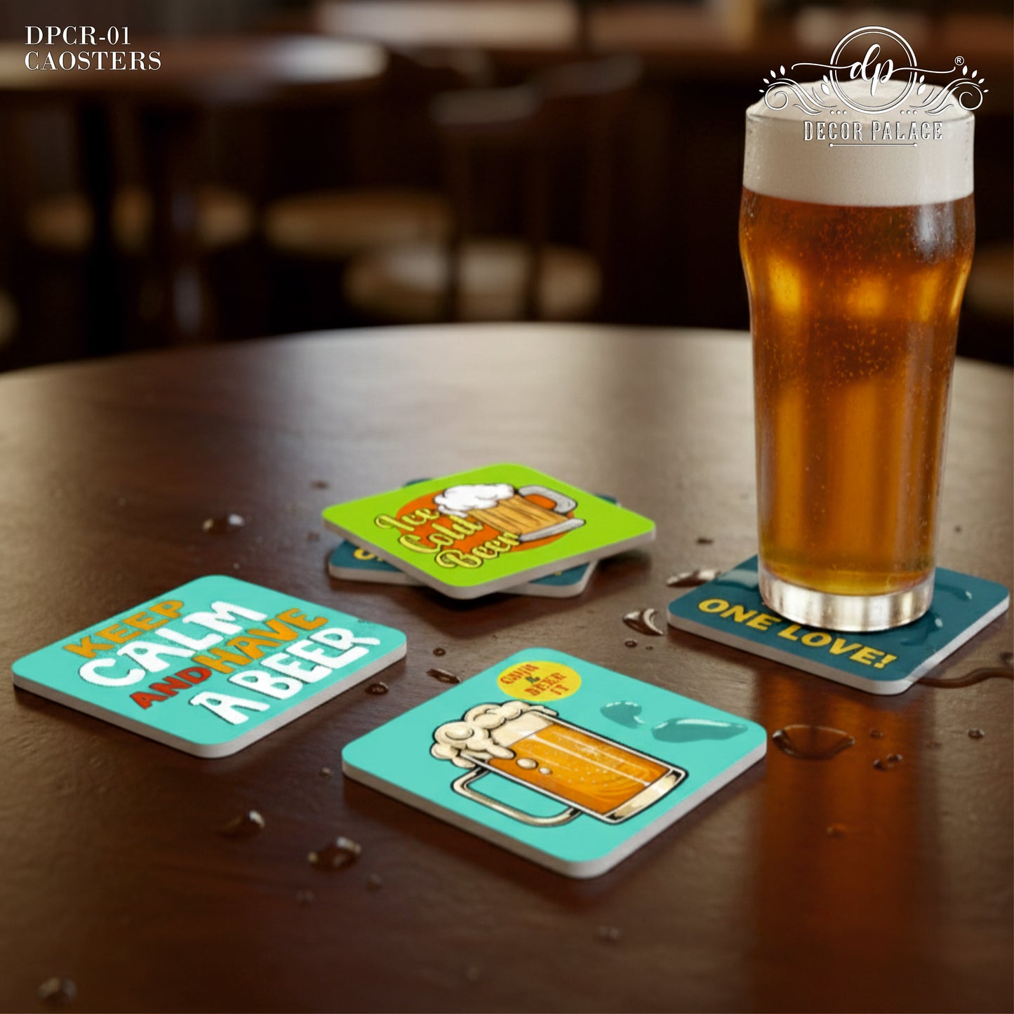 Premium Drink Coasters Set