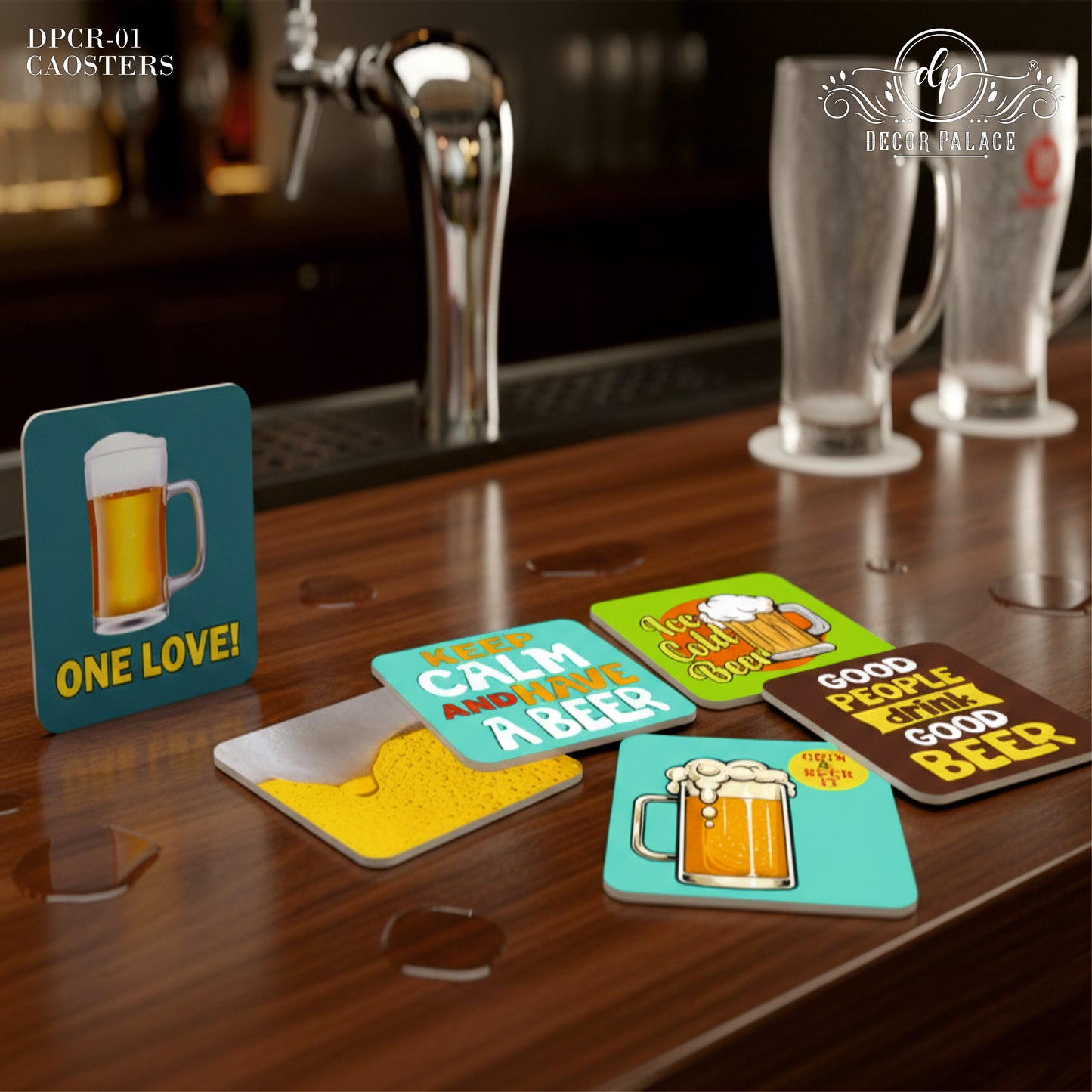 Premium Drink Coasters Set