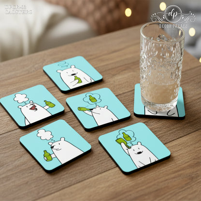 Premium Drink Coasters Set