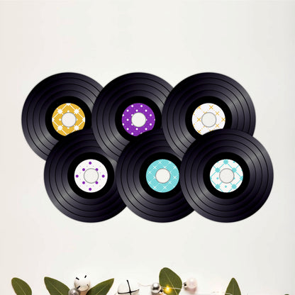 Music Theme Wooden Coasters Set of 6