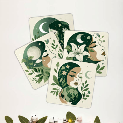 Nature Goddess Coasters Pack of 4