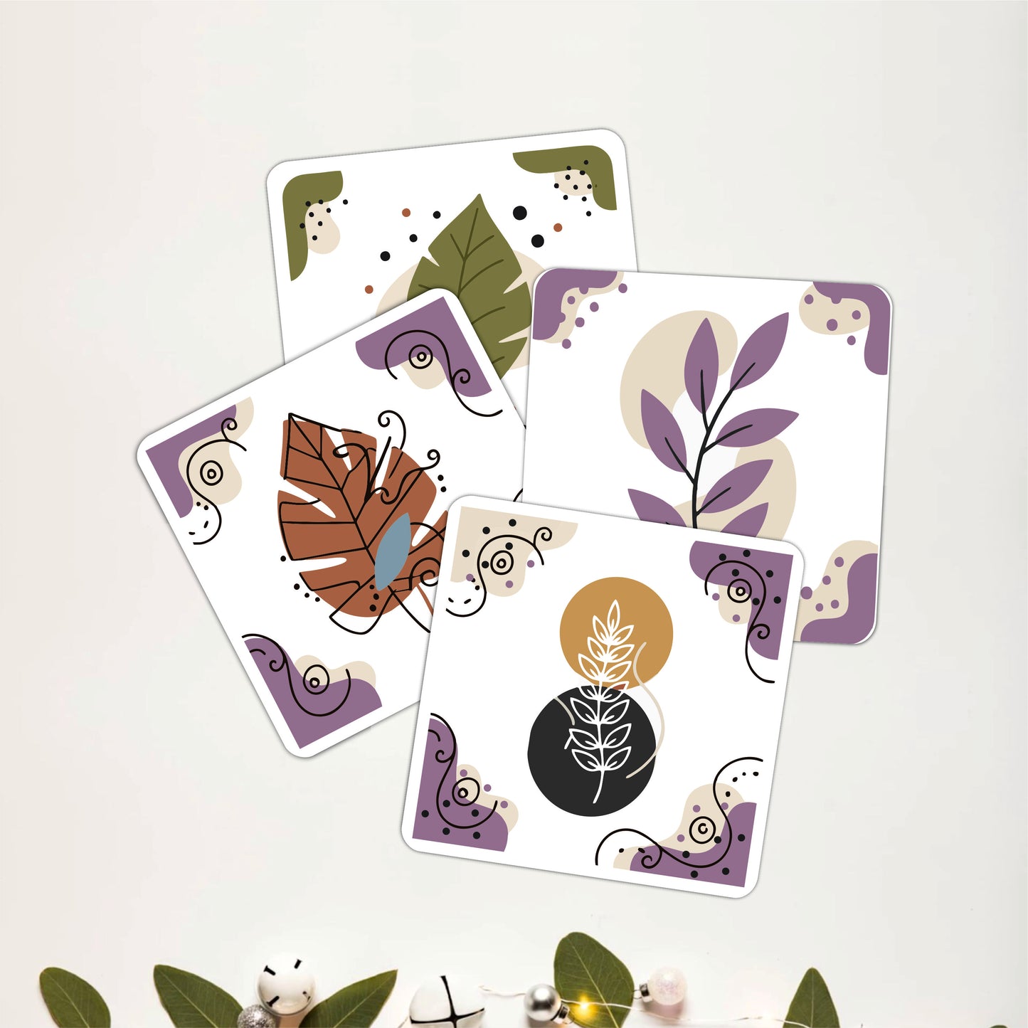 Natural Elements Coasters Pack of 4