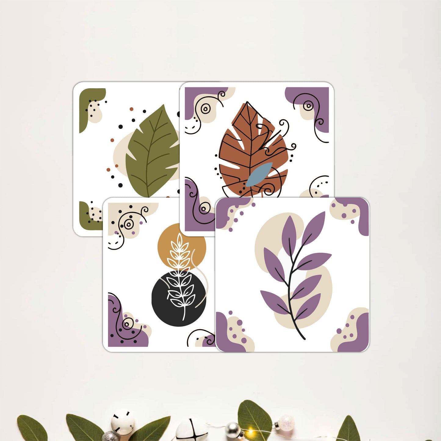 Natural Elements Coasters Pack of 4
