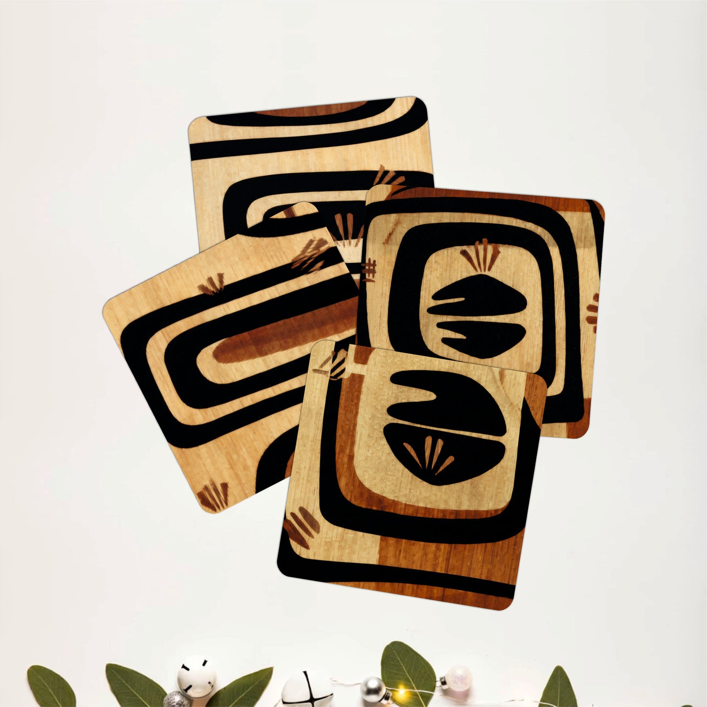 Nature's Art Coasters Pack of 4