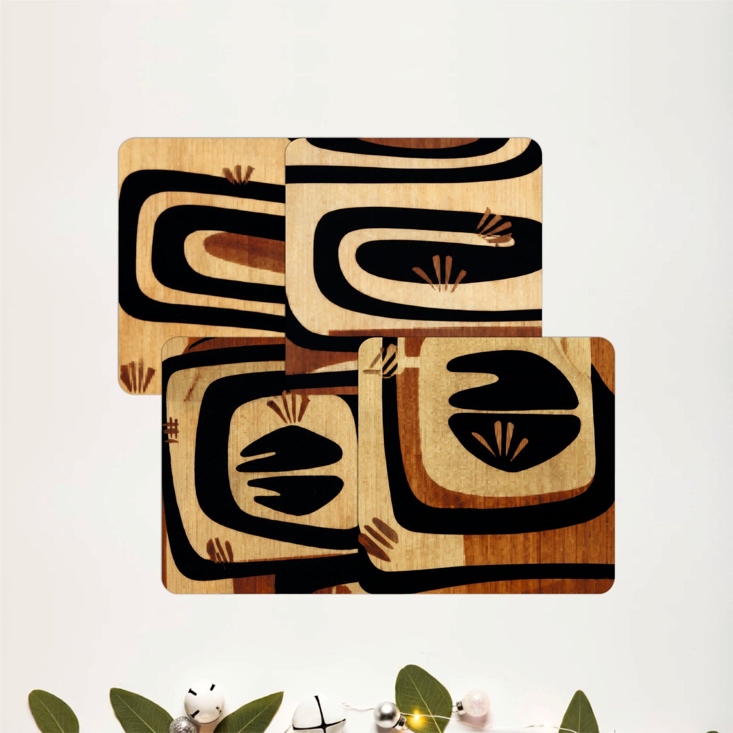 Nature's Art Coasters Pack of 4