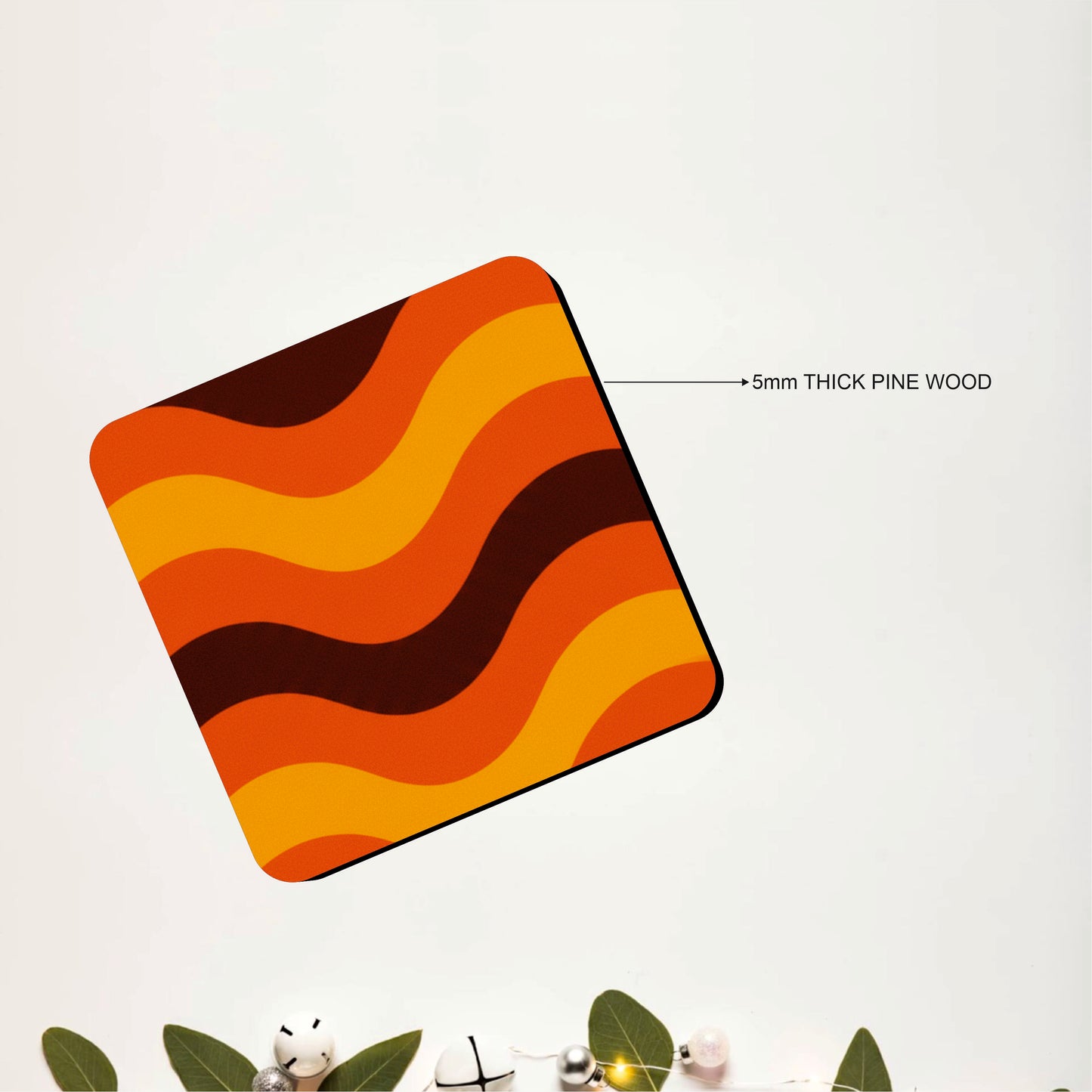 Retro Groove Coasters Pack of 4