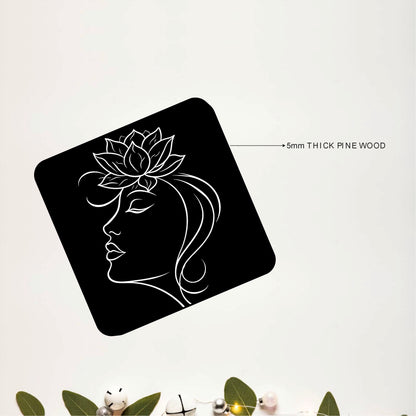 Ethereal Botanica Coasters Pack of 4