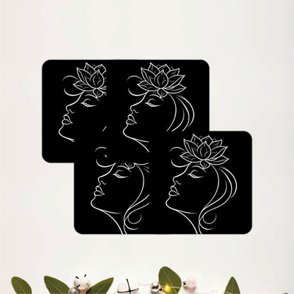 Ethereal Botanica Coasters Pack of 4