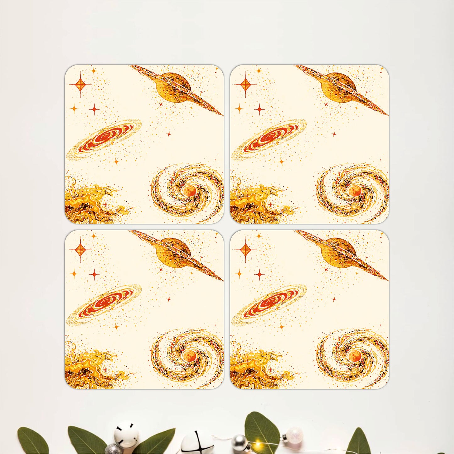 Dawn Over Peaks Coasters Pack of 4