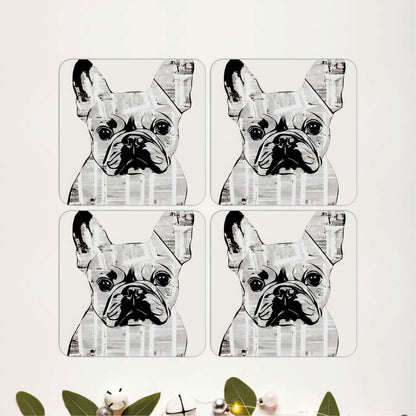 French Bulldog Coasters Pack of 4