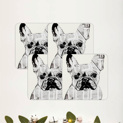 French Bulldog Coasters Pack of 4