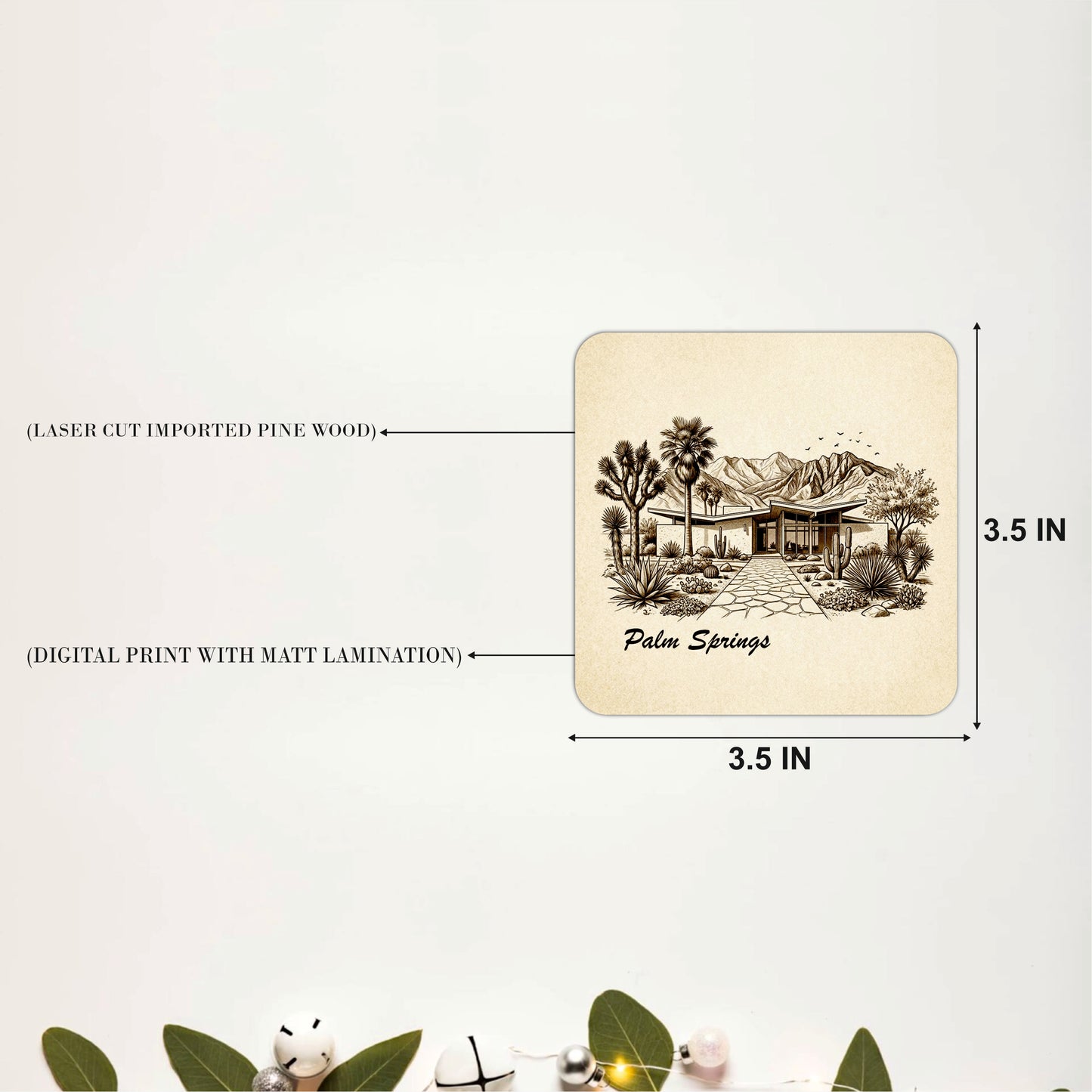 Golden Age Coasters Pack of 4