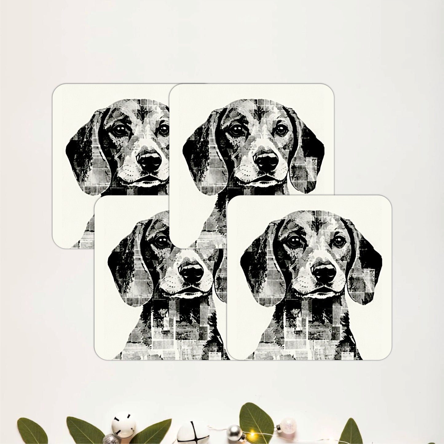 Pawfect Frenchie Coasters Pack of 4