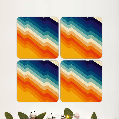 Ocean Sunset Coasters Pack of 4