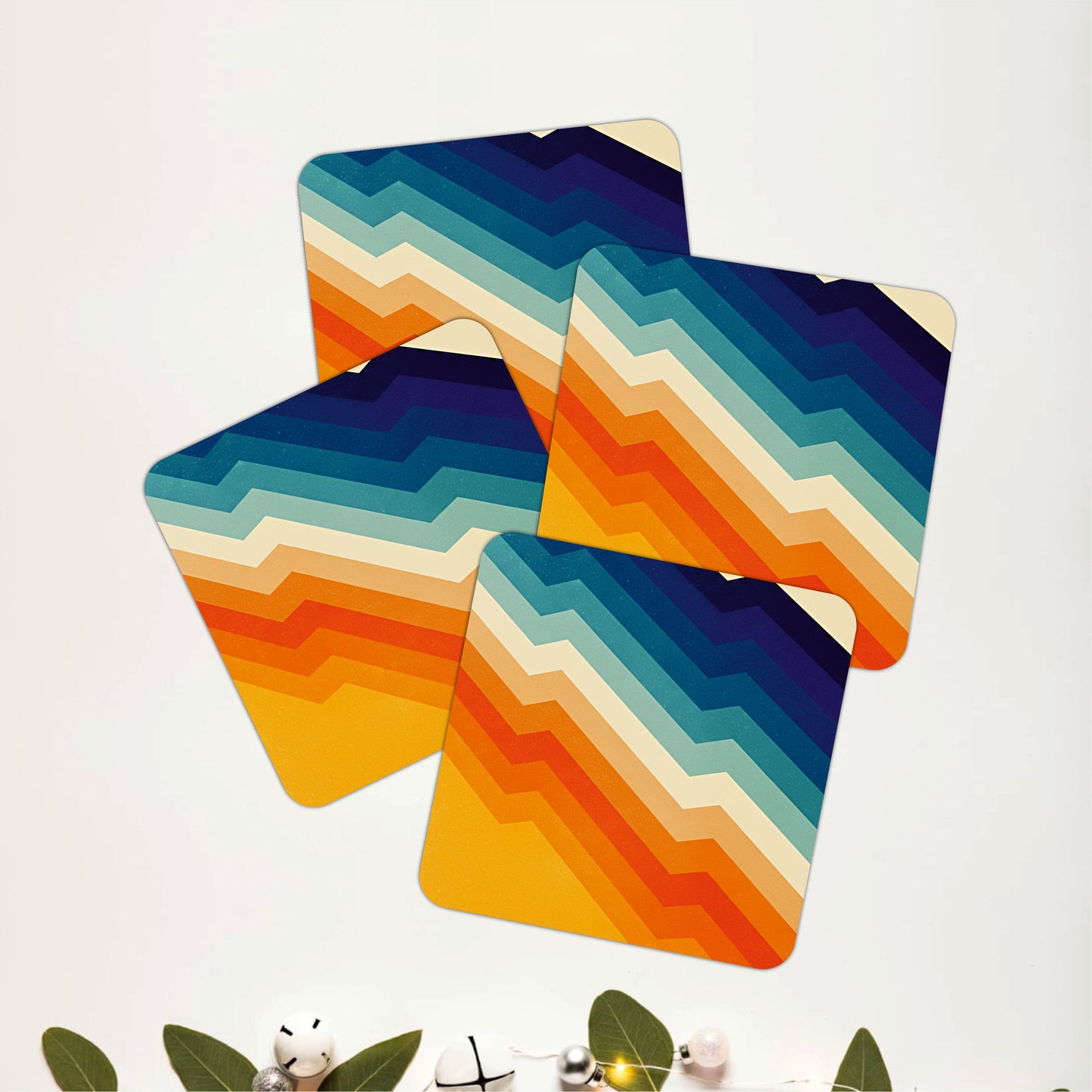 Ocean Sunset Coasters Pack of 4