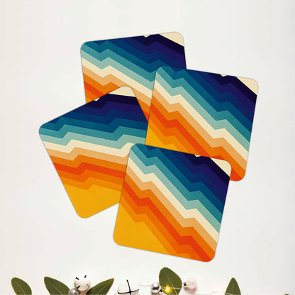 Ocean Sunset Coasters Pack of 4