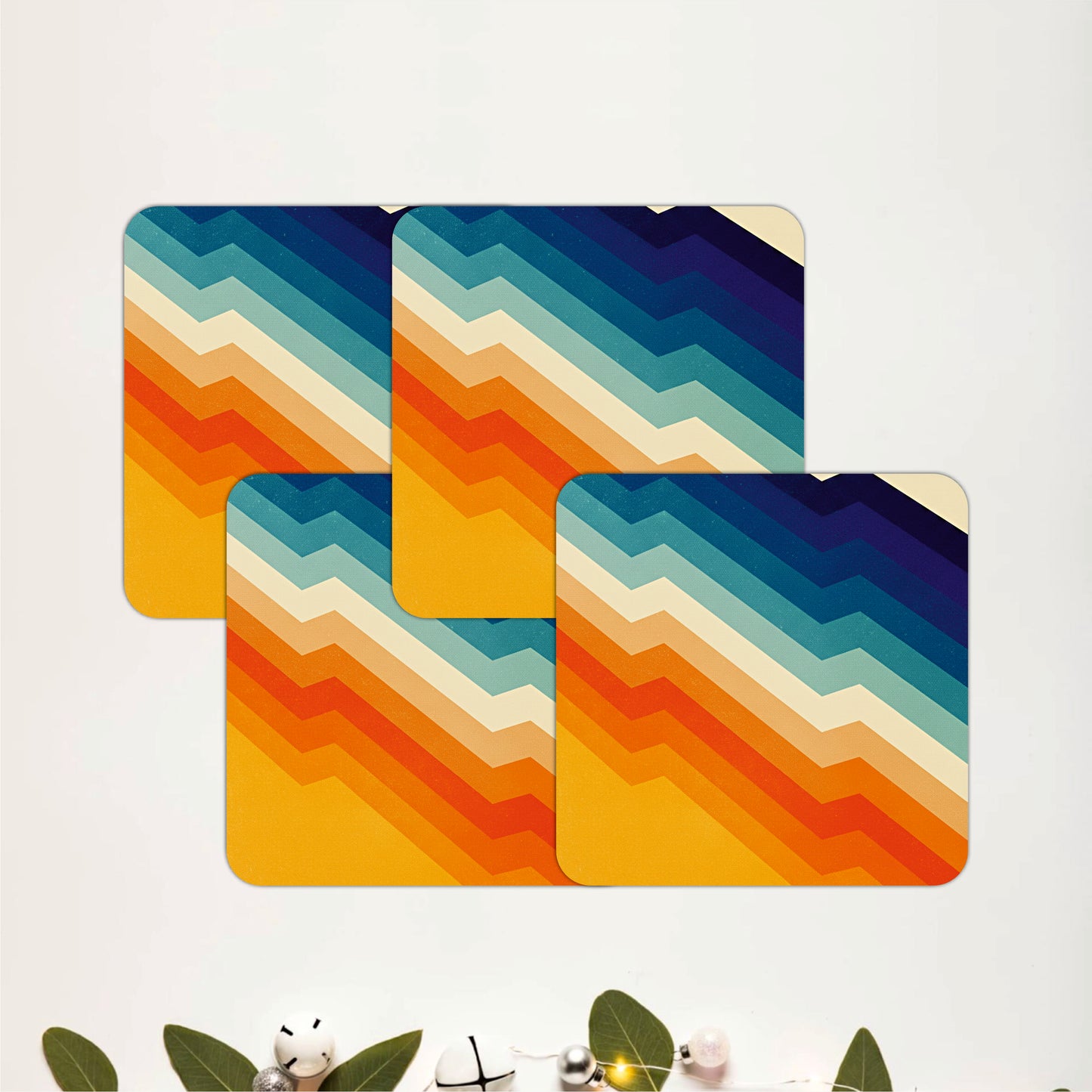 Ocean Sunset Coasters Pack of 4