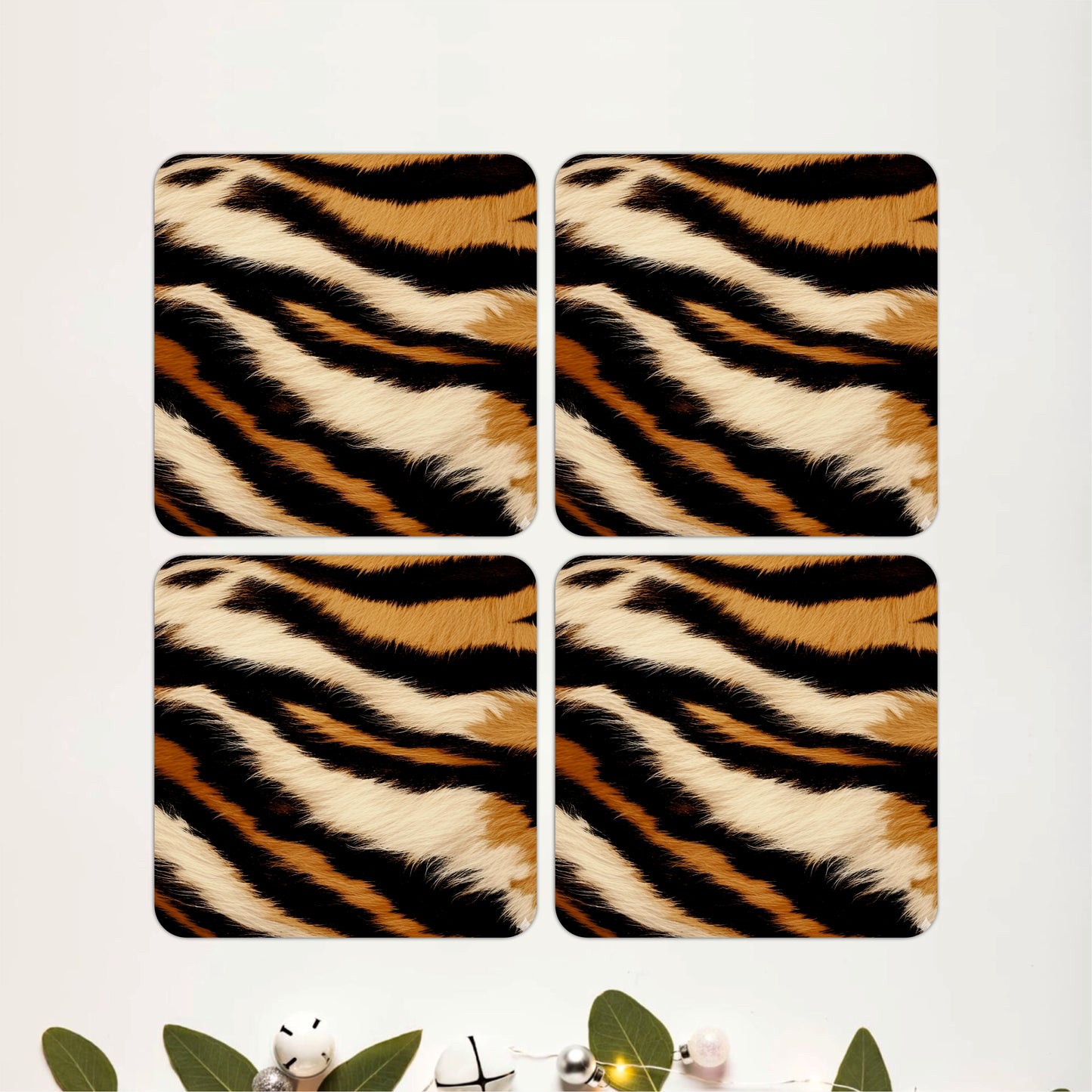 Noir Safari Coasters Pack of 4