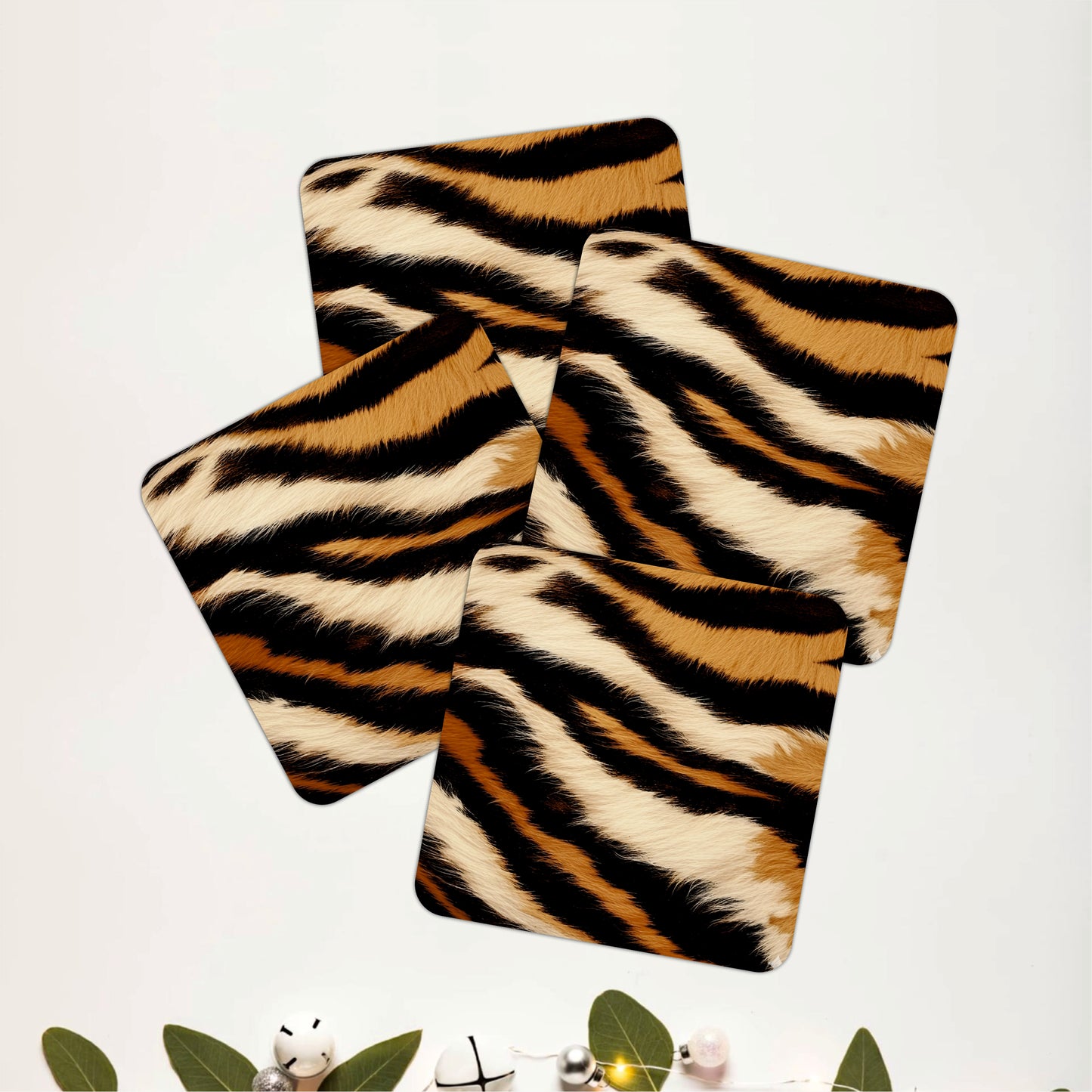 Noir Safari Coasters Pack of 4