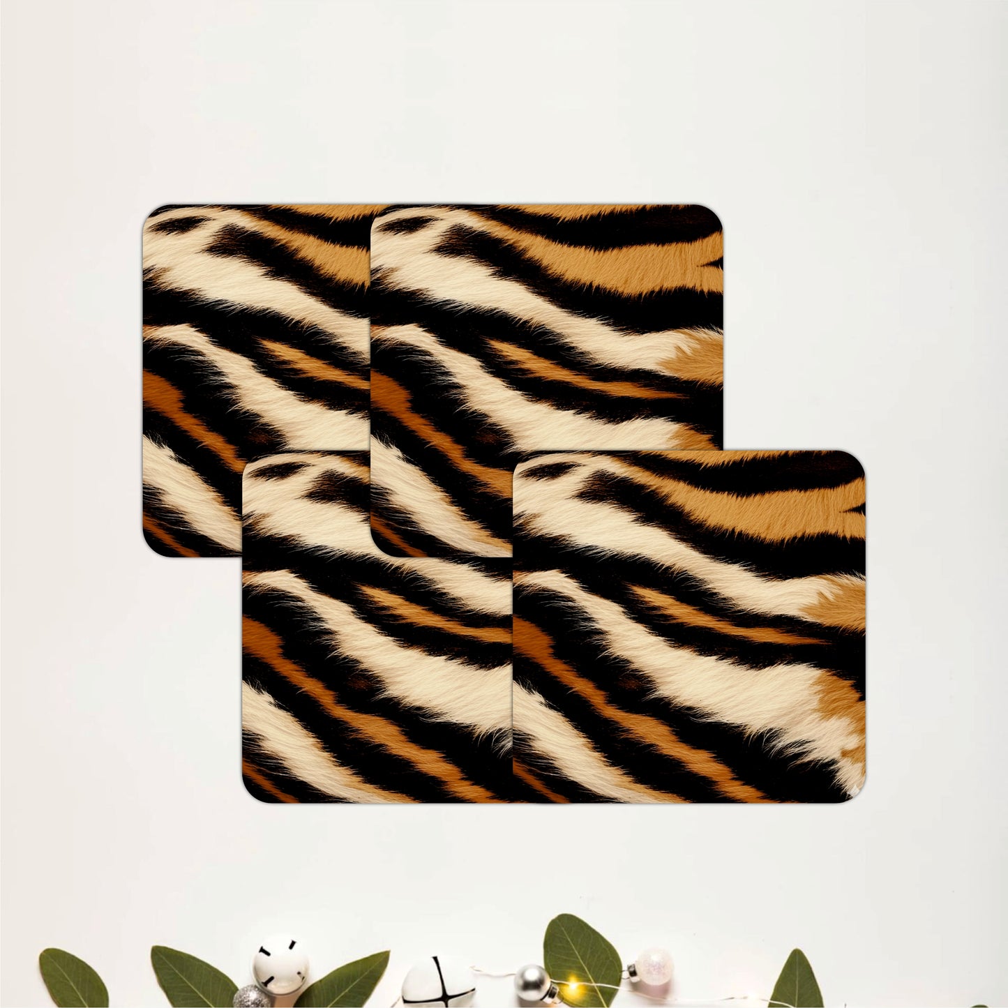 Noir Safari Coasters Pack of 4