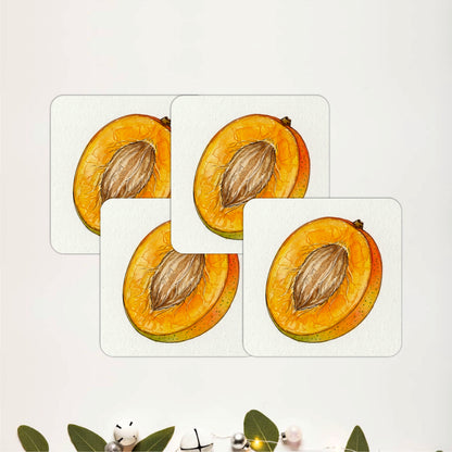 Orchard Apricot Coasters Pack of 4