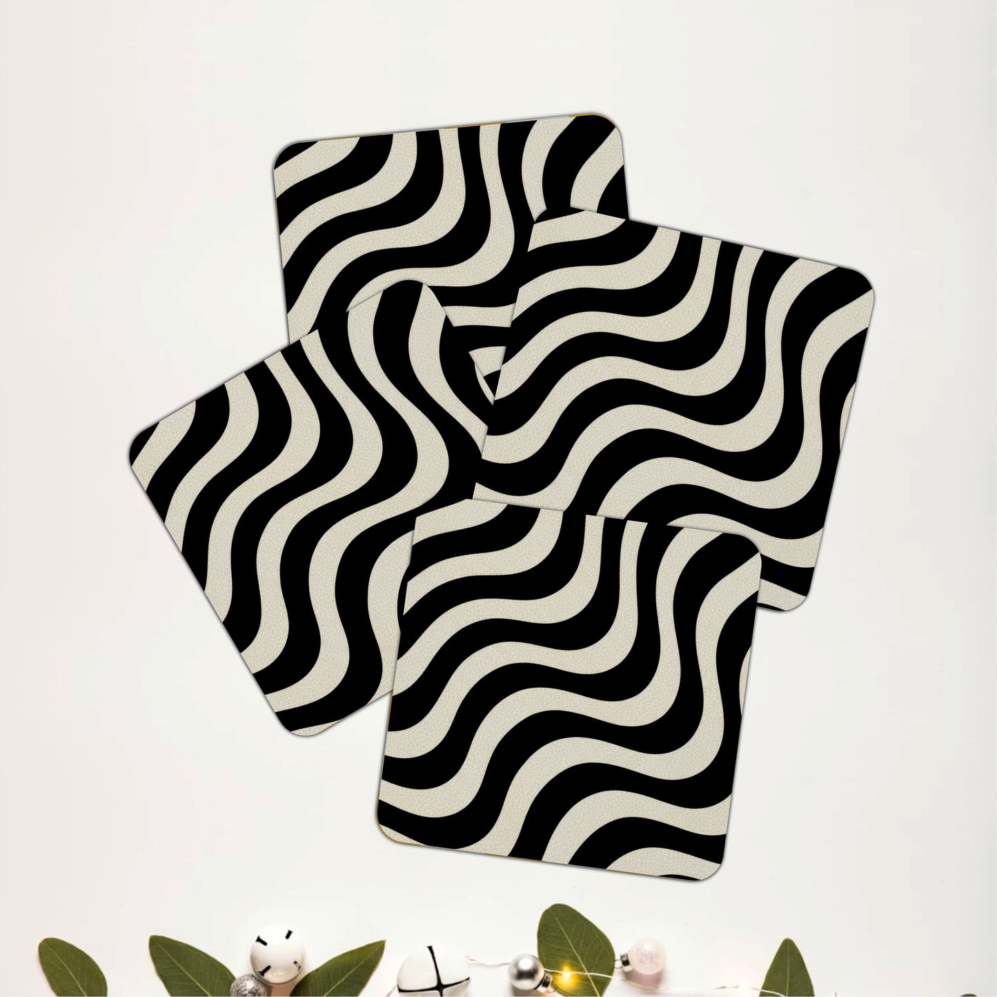 Bold Lines Coasters Pack of 4
