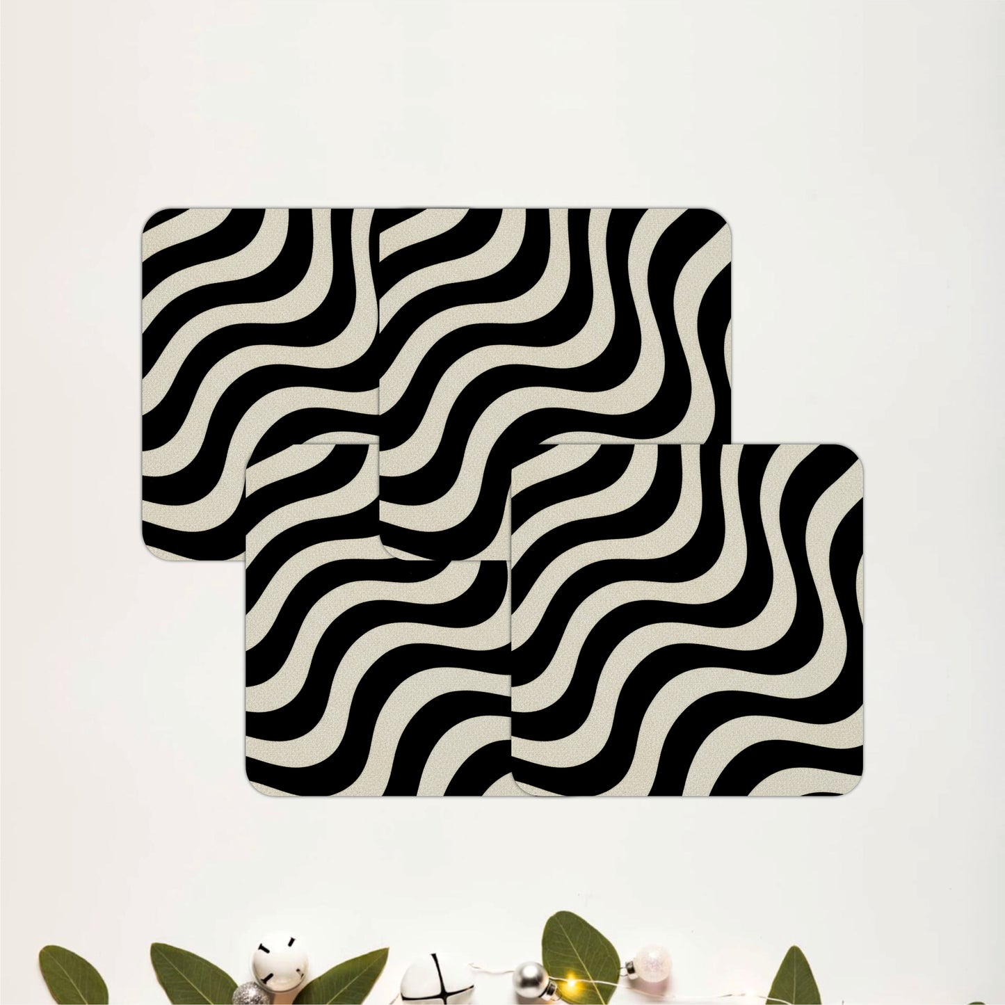 Bold Lines Coasters Pack of 4