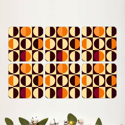 Geometric Harmony Coasters Pack of 6