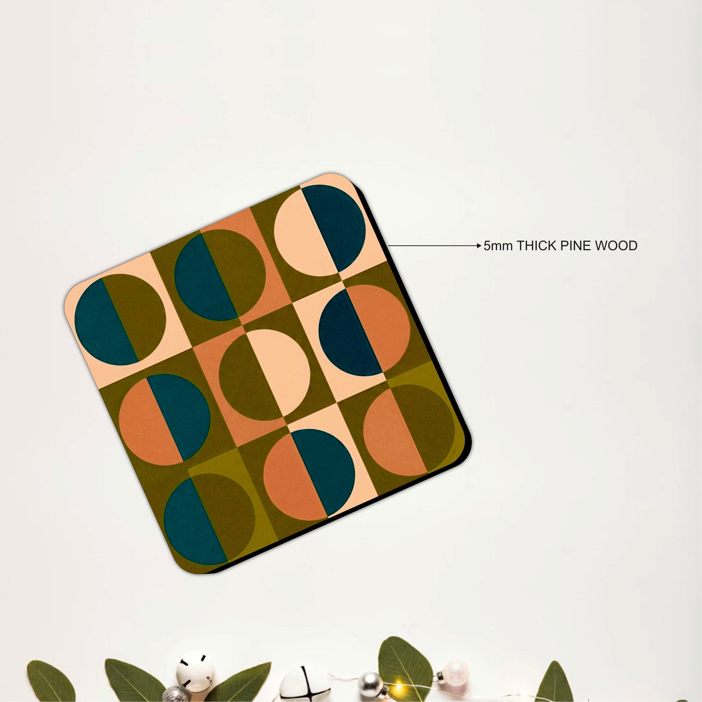 Mod Wave Coasters Pack of 4