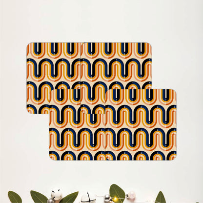 Retro Hive Coasters Pack of 4