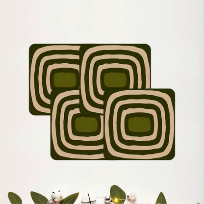 Geo Orbit Coasters Pack of 4