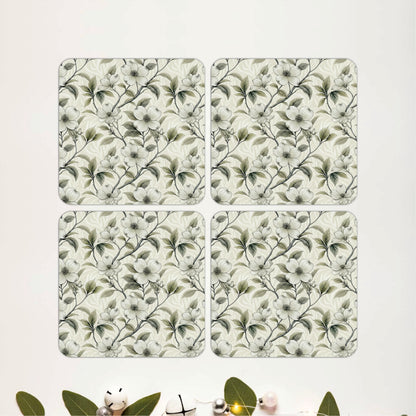 Floral Breeze Coasters Pack of 4